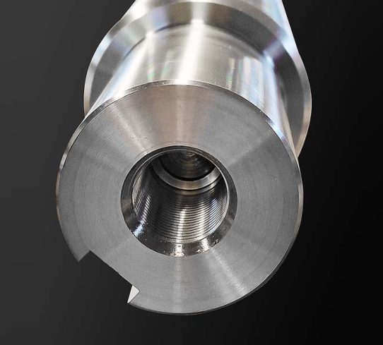 Precision mechanical control shaft in production