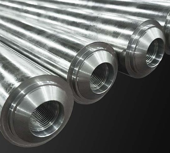 Precision mechanical control shaft in production