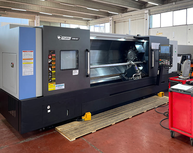 Doosan Puma 3100 ULY CNC lathe for precision mechanical work