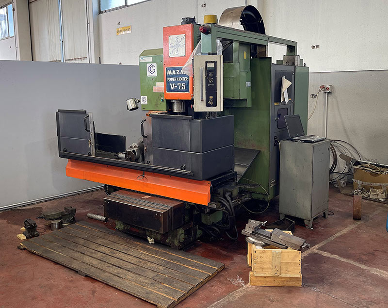 Mazak Power Center Y-75 CNC machining center for precision mechanical work