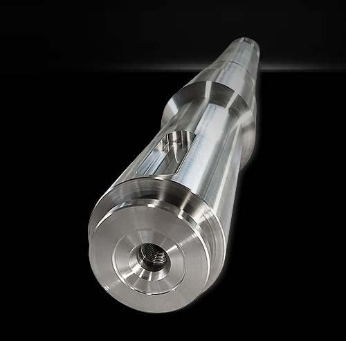 Precision mechanical control shaft in production